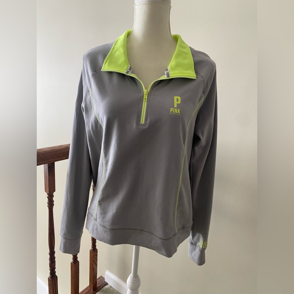 NWOT PINK Victoria’s Secret 1/4 Zip